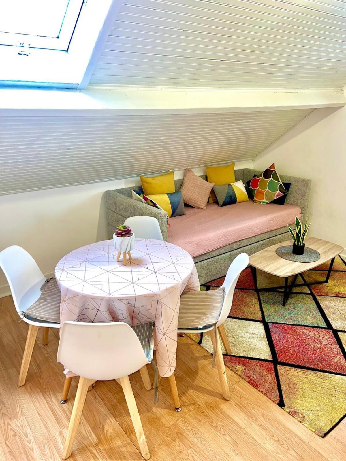T2 Cosy Et Lumineux - Proche Centre Et Commodites Saint-Quentin  Exteriör bild